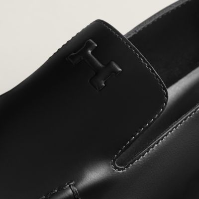 モカシン - ブラック - レディースシューズ | Hermès - エルメス-公式